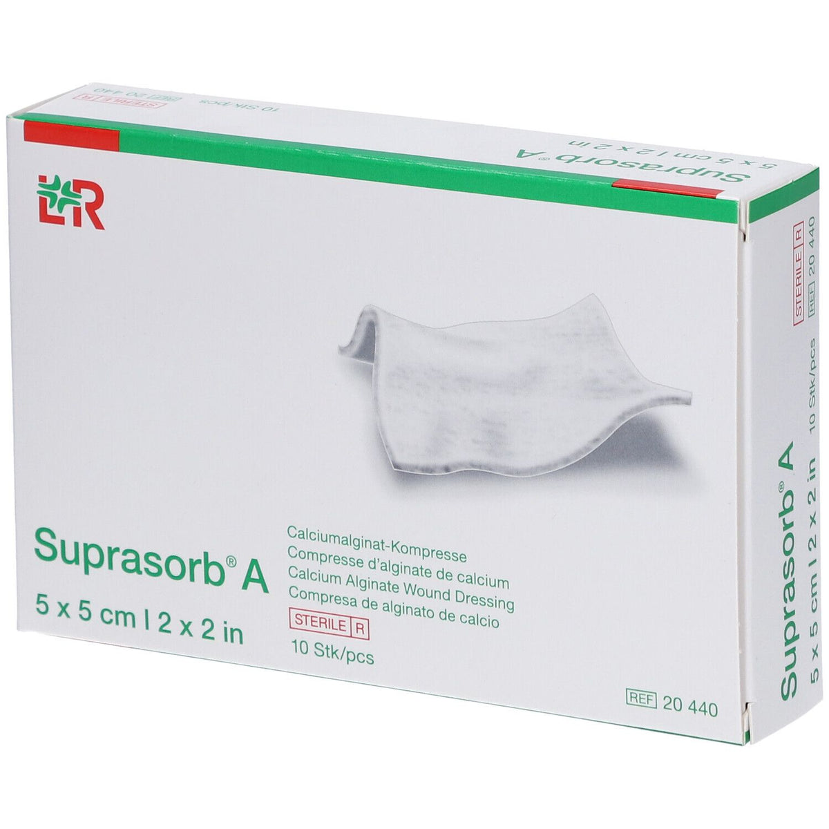 Suprasorb® A Compresse d'Alginate de Calcium 5 x 5 cm 20440