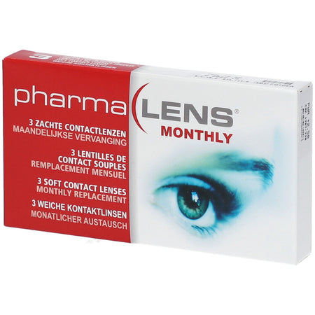 pharmaLENS® lentilles mensuelles +2.50
