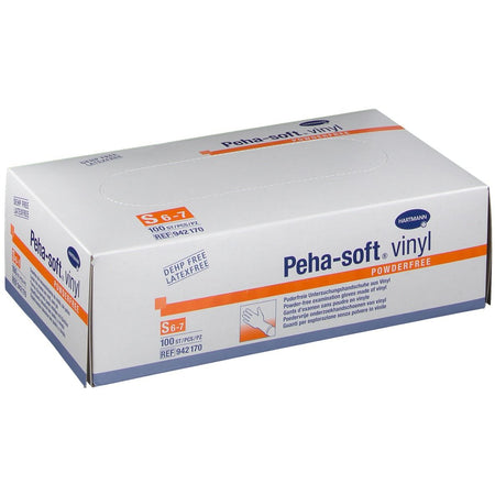 Hartmann Peha-Soft vinyle non poudré S (100 pièces)