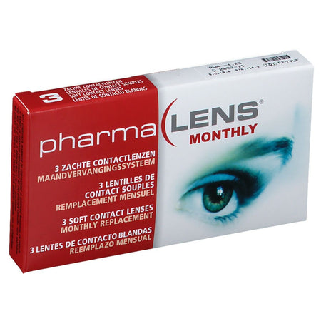 pharmaLENS® MONTHLY Lentilles -4.25 (3 pièces)