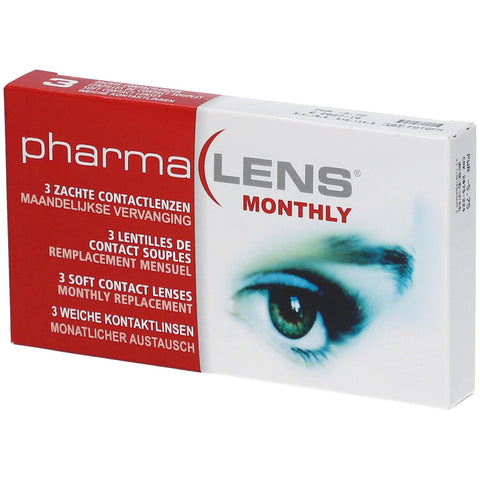 pharmaLENS® lentilles mensuelles -5.75 (3 lentilles)