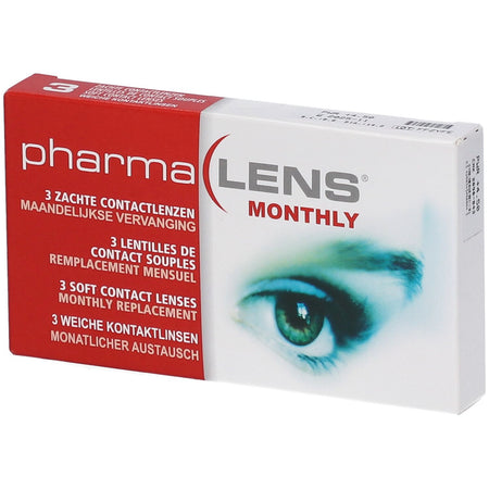 pharmaLENS® lentilles mensuelles + 4.50