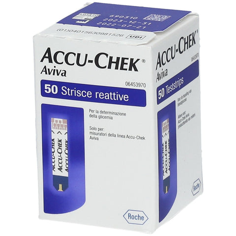 Accu-Chek Aviva test strips (50 count)
