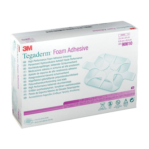 3M™ Tegaderm™ Foam Adhesive 3.5 in. x 3.5 in.