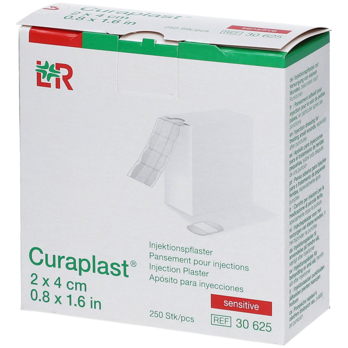Curaplast Sensitive Dispenser 2cm x 4cm 30625