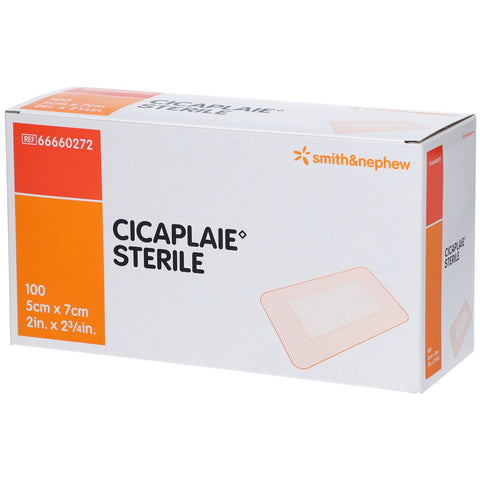 Cicaplaie pansement stérile 5 cm x 7 cm (100 pièces)