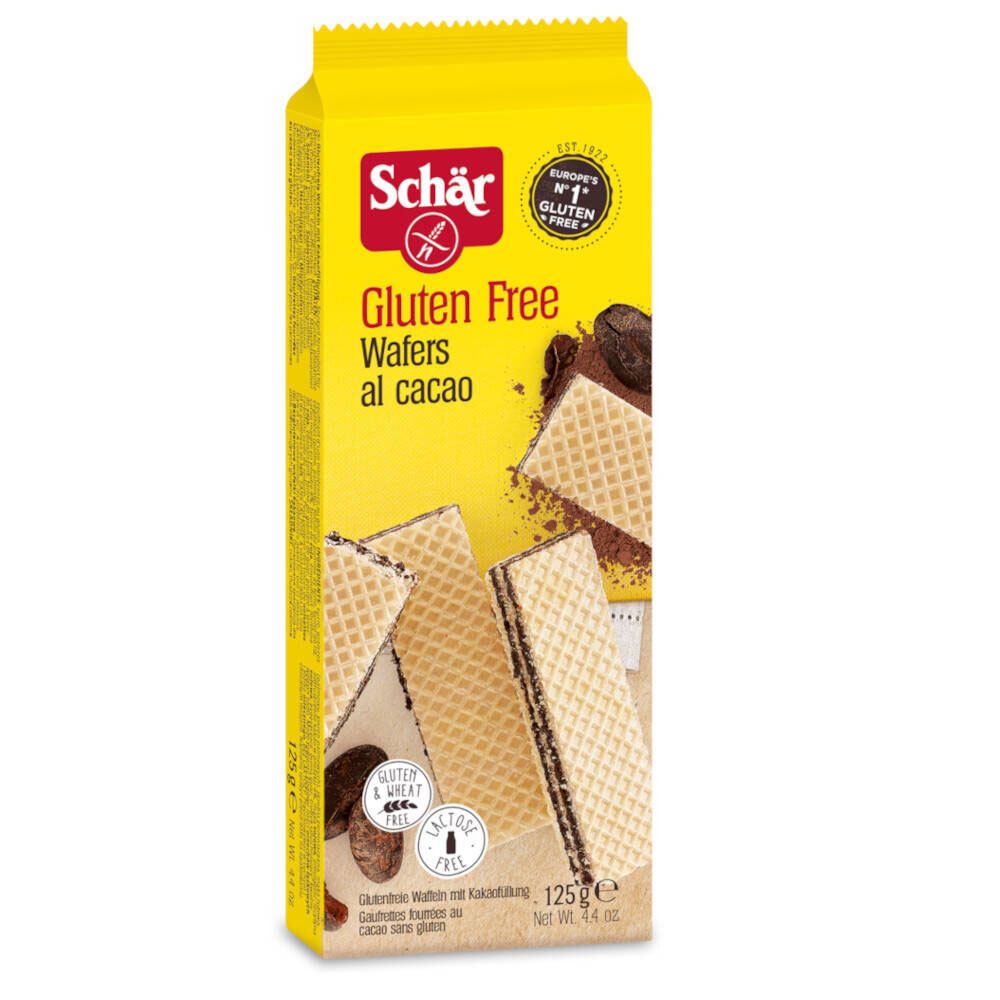 Schär Wafers al cacao sans gluten (125 g)