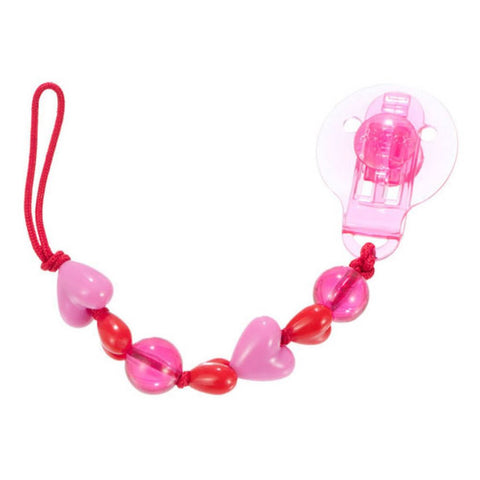 difrax® chaîne de tétine +0 mois rose (1 pièce)