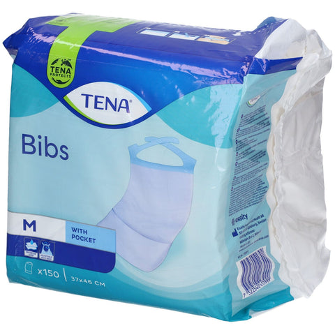 TENA Disposable Bib with Pocket Size S/M 150 count