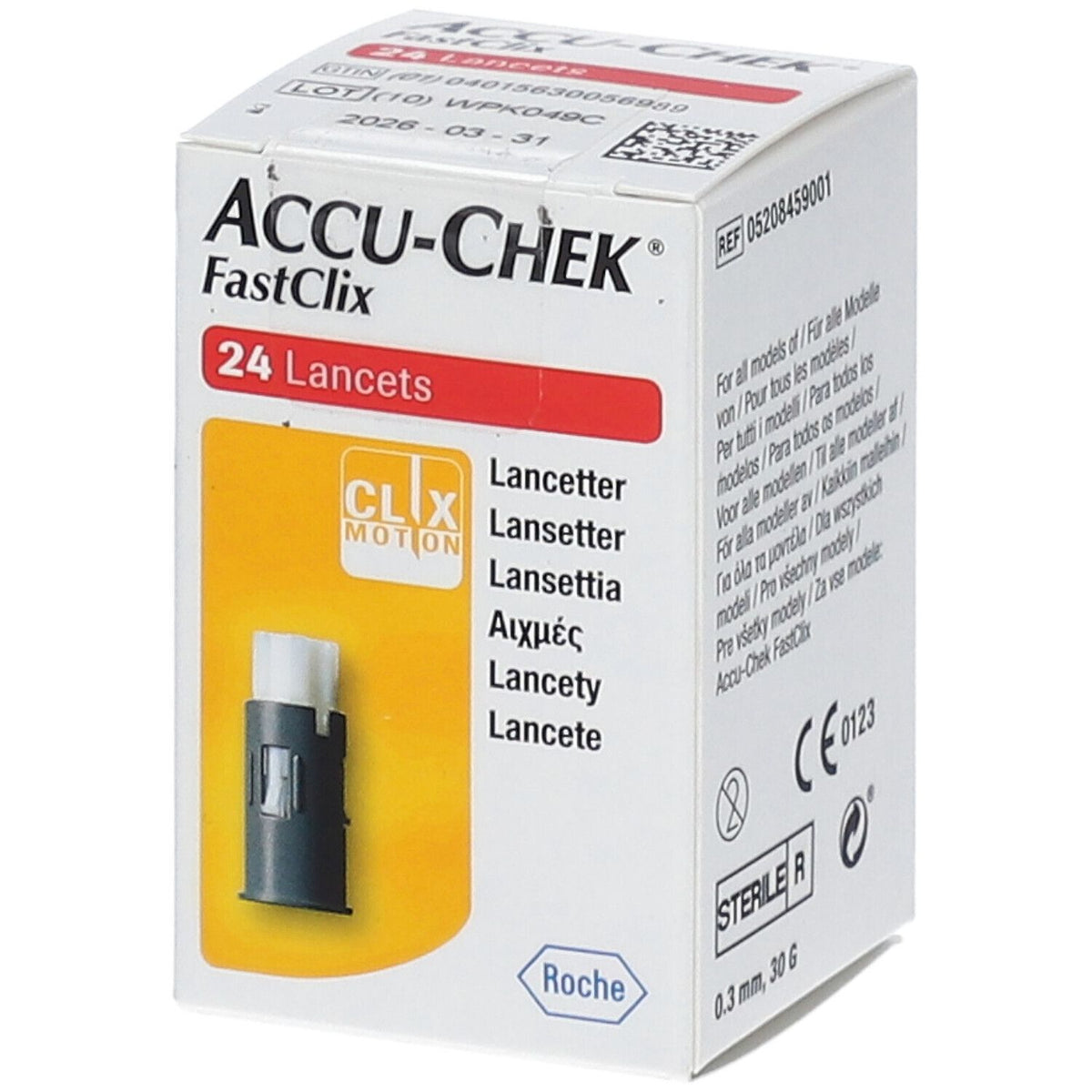 ACCU-CHEK® Fastclix lancettes (24 pièces)