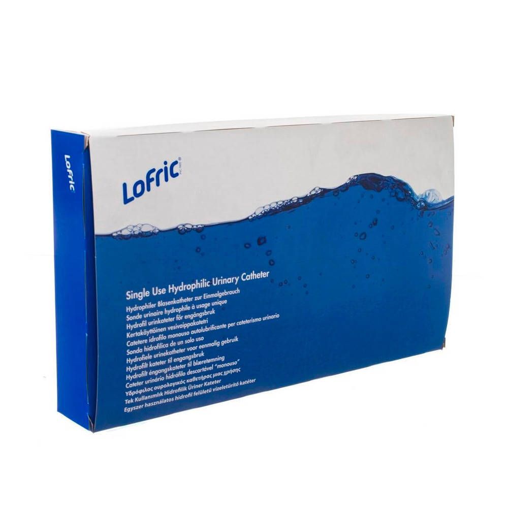 Lofric sonde de Nelaton 20 cm CH14 (30 pièces)