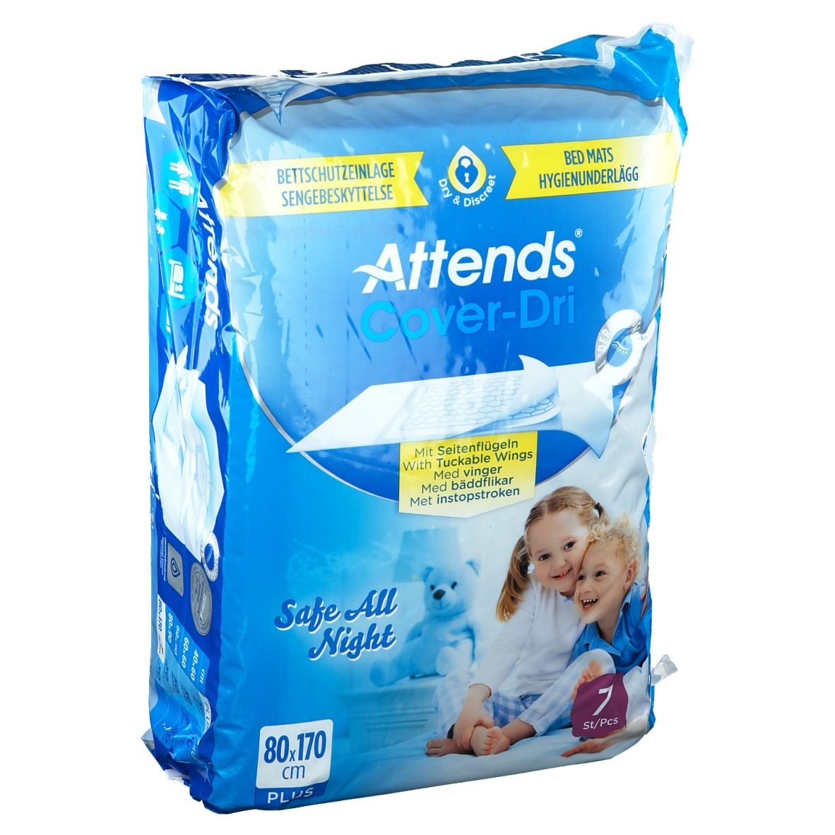 Attends Cover-Dri Plus Alèses 80 x 170 cm (7 pièces)