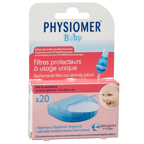 Physiomer Baby Filtres (20 pièces)