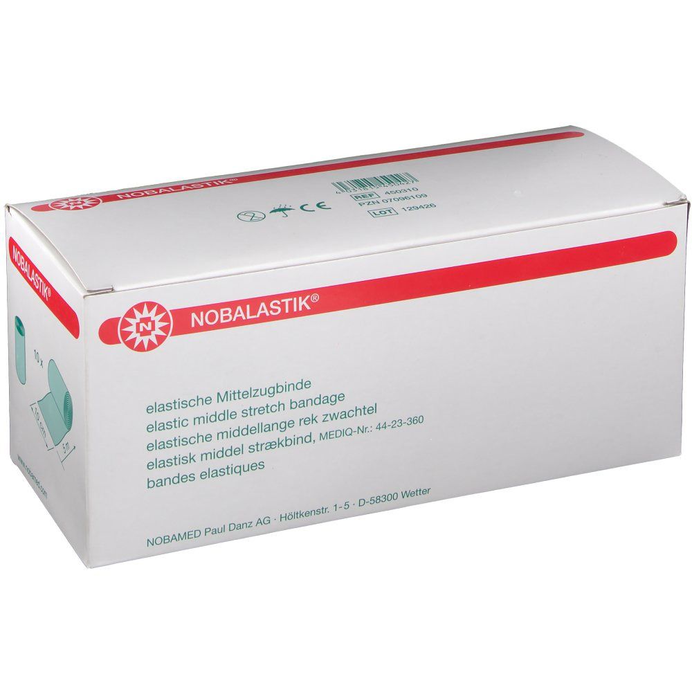 Noba Nobalastik® Bandes élastiques Extra 10 cm x 5 m