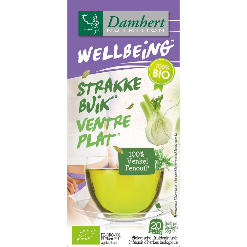 Damhert Wellbeing thé fenouil (20 sachets)