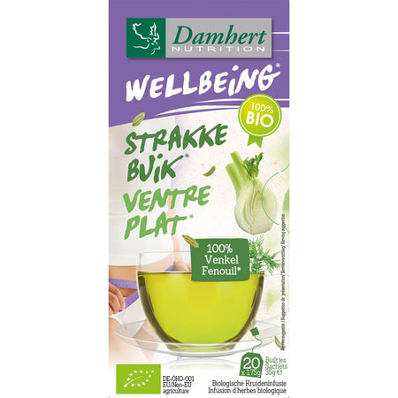 Damhert Wellbeing thé fenouil (20 sachets)