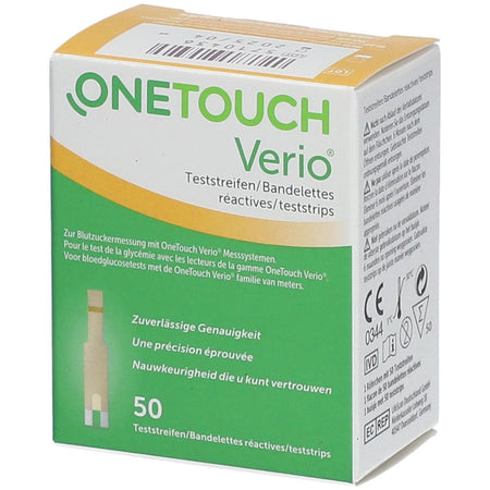 OneTouch Verio bandelettes réactives (50 pièces)