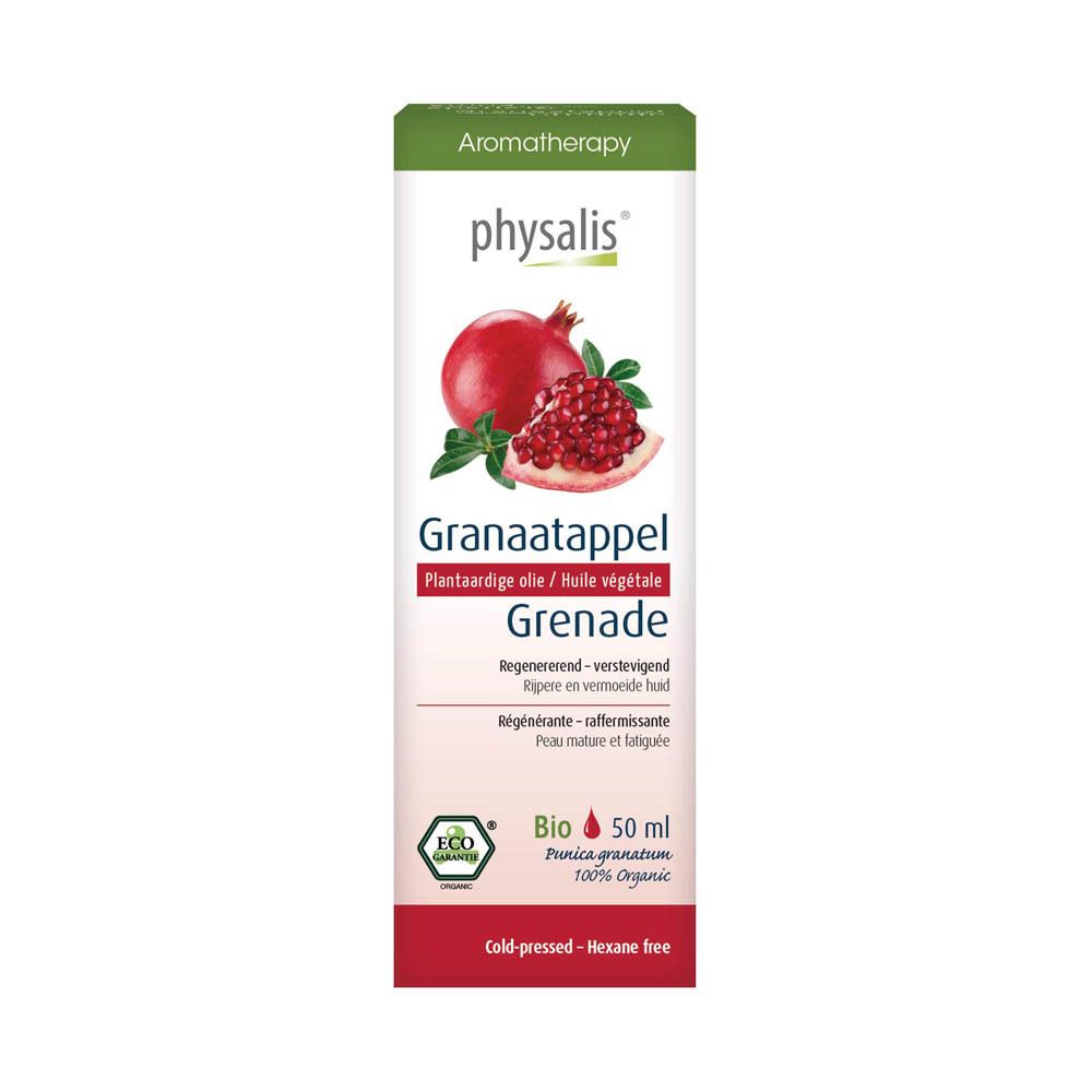 Physalis Huile végétale Bio Grenade (50 ml)