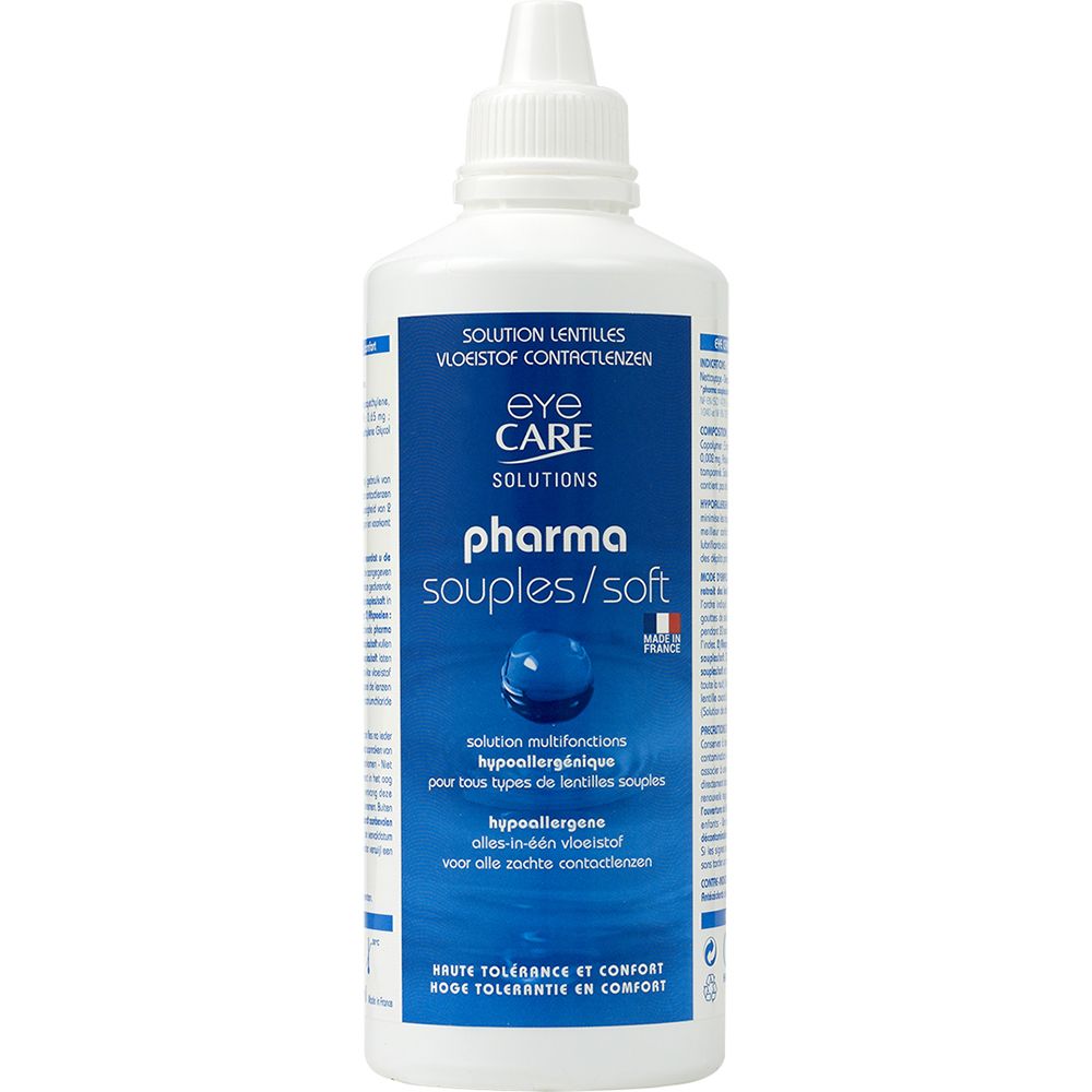 Eye Care Pharma Solution Soft Lentilles — 360 ml