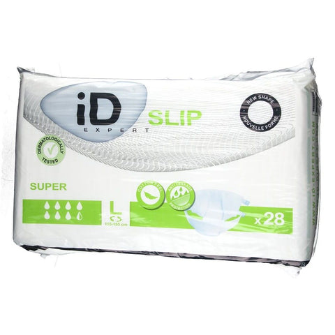 iD Slip Complete Incontinence Change Super Large Size 28 briefs