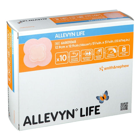 ALLEVYN® LIFE 12.9 x 12.9 cm sterile (10 pieces)