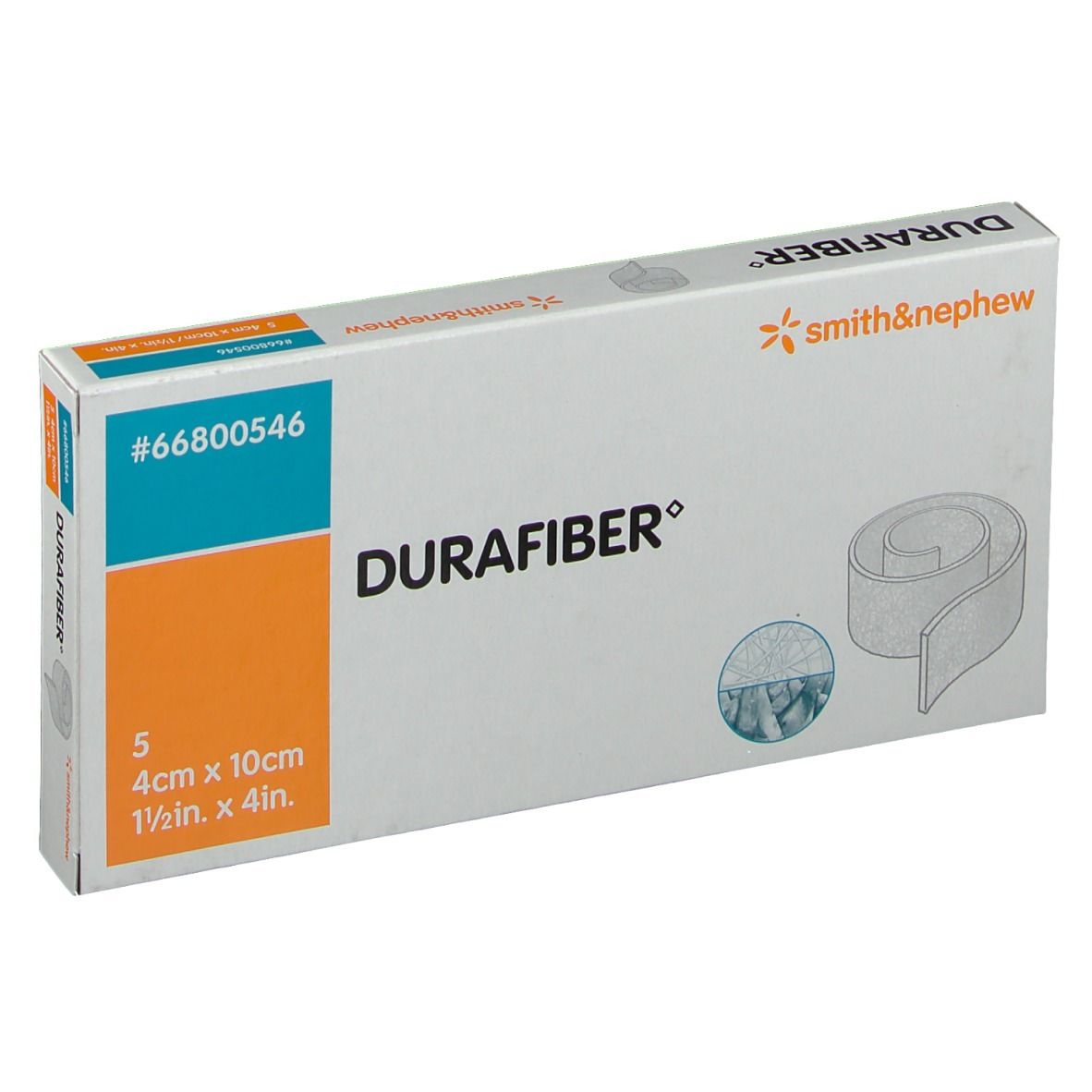 Durafiber Pansement 4x10cm