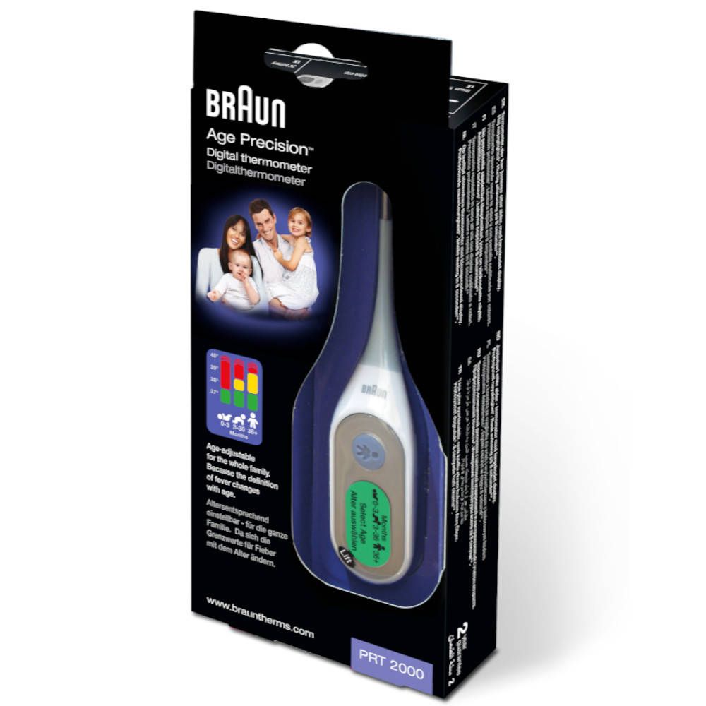 Braun Thermomètre digital PRT2000 (1 pièce)