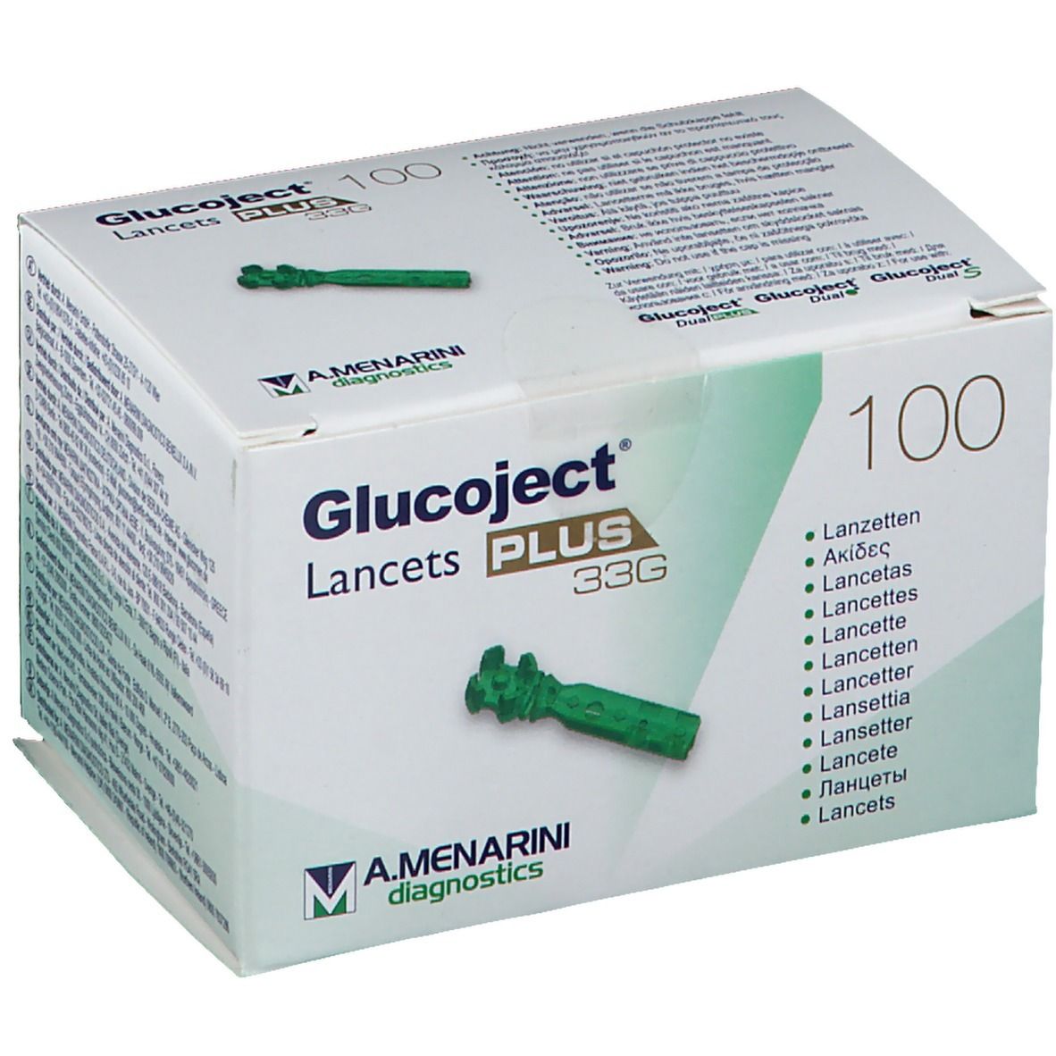 Glucoject Plus Lancettes 33G