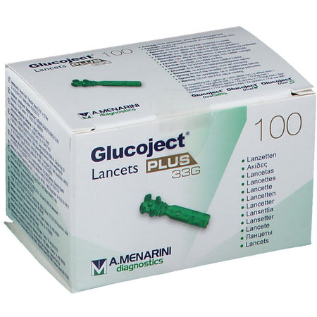Glucoject Plus Lancettes 33G
