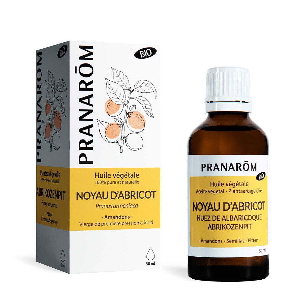 Pranarôm Huile Végétale Noyau d'abricot (50 ml)