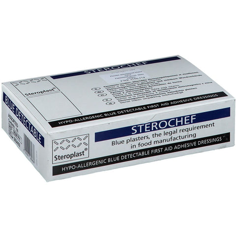 Covarmed Sterochef pansement bleu (100 pièces)