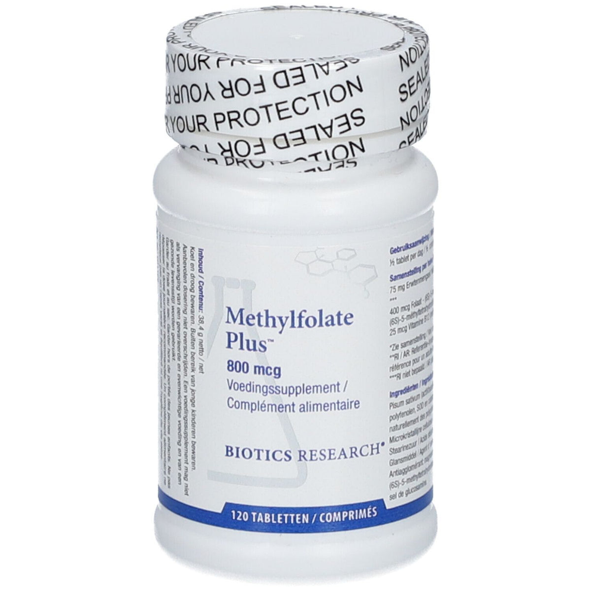Biotics Research® Methylfolate Plus™ — 120 comprimés