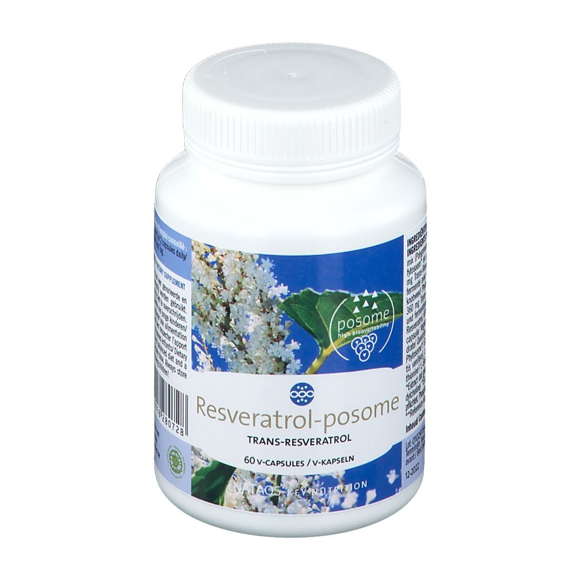 Nataos Resveratrol-Posome (60 gélules)
