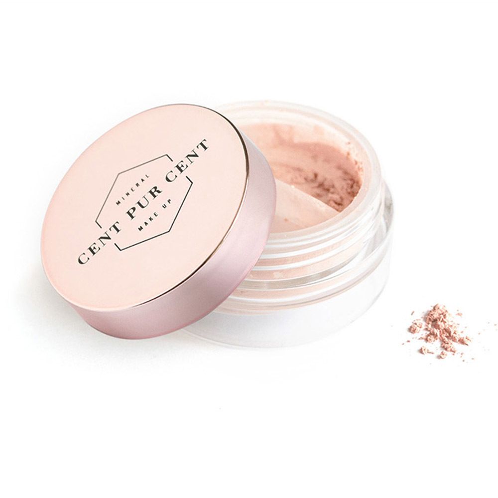 Cent Pur Cent Fard à paupières minéral en poudre libre Macaron (2 g)