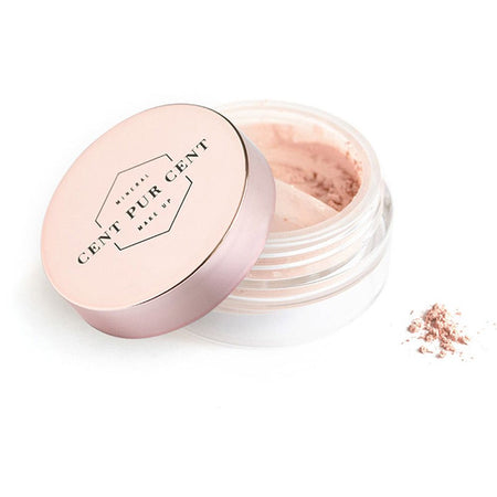 Cent Pur Cent Fard à paupières minéral en poudre libre Macaron (2 g)