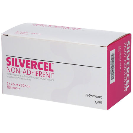 Silvercel Pansement non adhérent Hydro Alginate 2,5x30,5 cm CAD7230