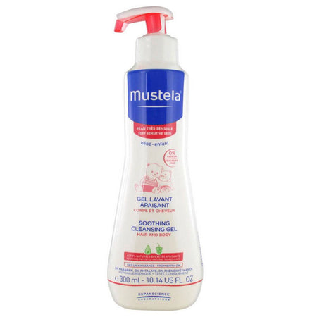 Mustela Gel Lavant Apaisant - Peau très Sensible (300 ml)