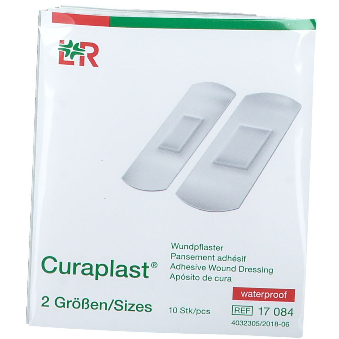 Curaplast® Strips résistants à l'eau assortis (10 pièces)