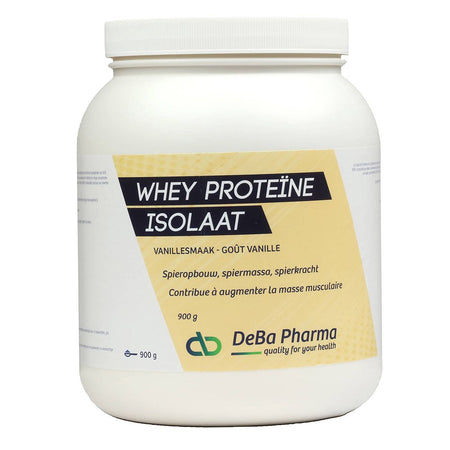 DeBa Pharma Whey Protéine Isolat Vanille (900 g)