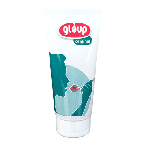 Gloup Original Strawberry/Banana Flavored Medication Swallowing Gel — 150 ml