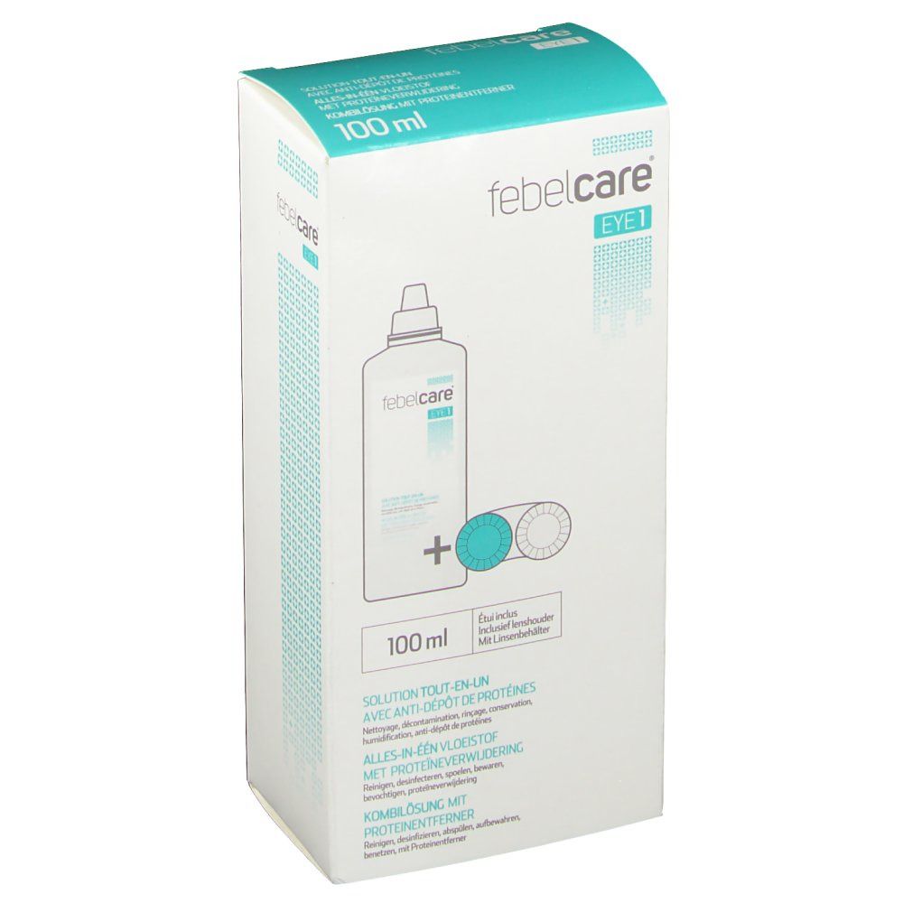 Febelcare Eye1 Solution tout-en-un (100 ml)