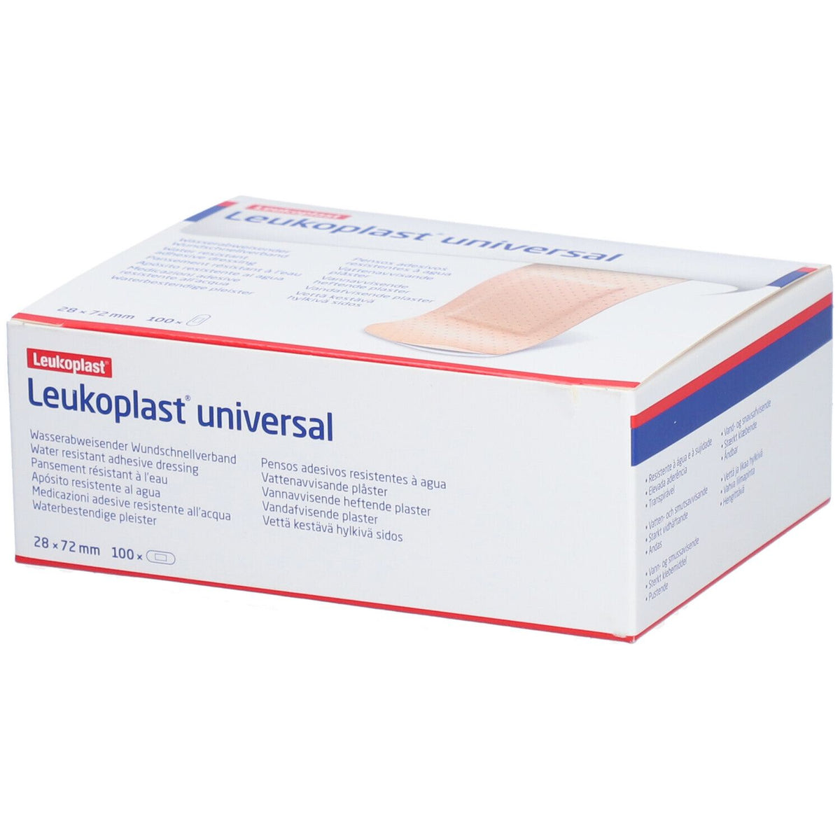 Leukoplast Universel 28x72 mm (100 pièces)