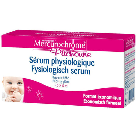 Mercurochrome® Pitchoune Sérum Physiologique (40x5 ml)