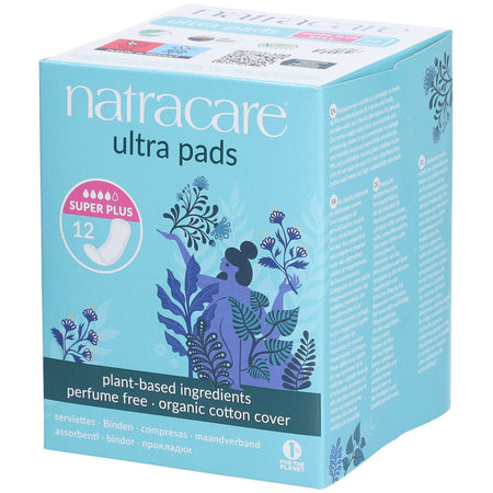 Natracare® Serviettes Ultra Super Plus (12 pièces)