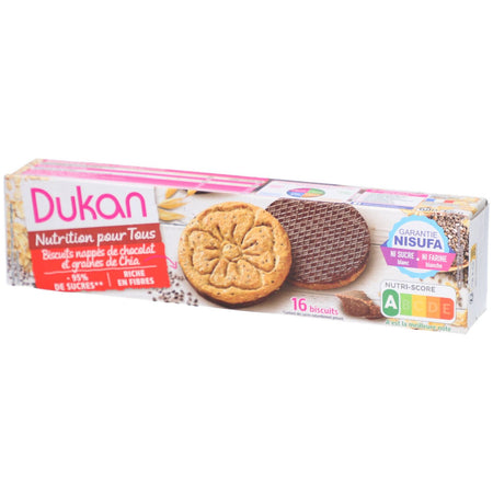 Dukan Biscuits Chocolat aux Graines de Chia (160 g)