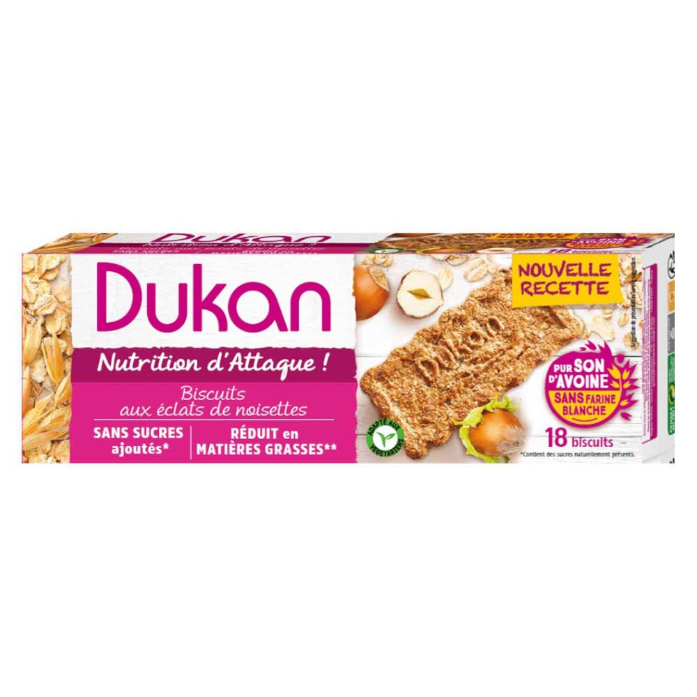 Dukan Biscuits aux Éclats de Noisette (225 g)