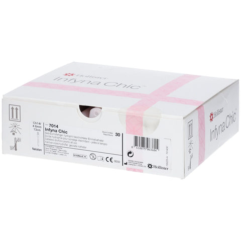 Hollister Infyna Chic Cathéter CH14 Ref 7014 (30 pièces)