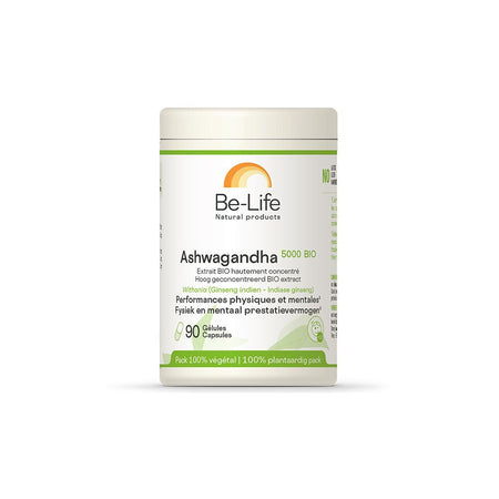 Be-Life Ashwagandha 5000 Bio (90 gélules)