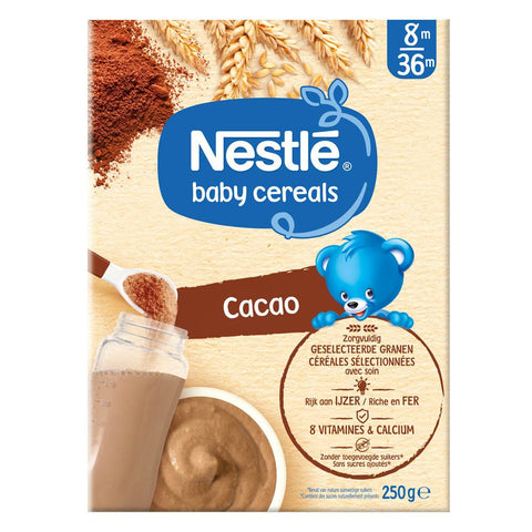 Nestlé® céréales pour bébé cacao (250 g)