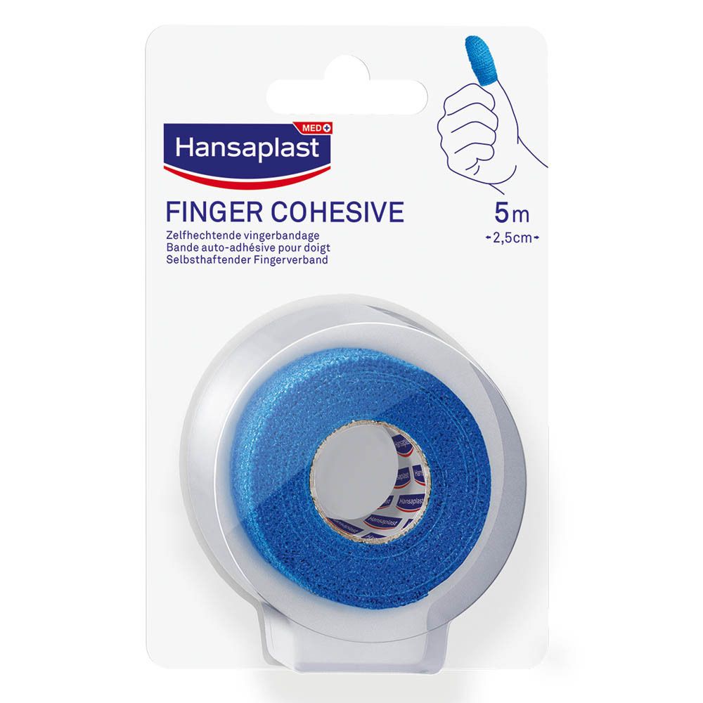 Hansaplast Bande cohésive pour les doigts 2,5 cm x 5 m — 1 pièce